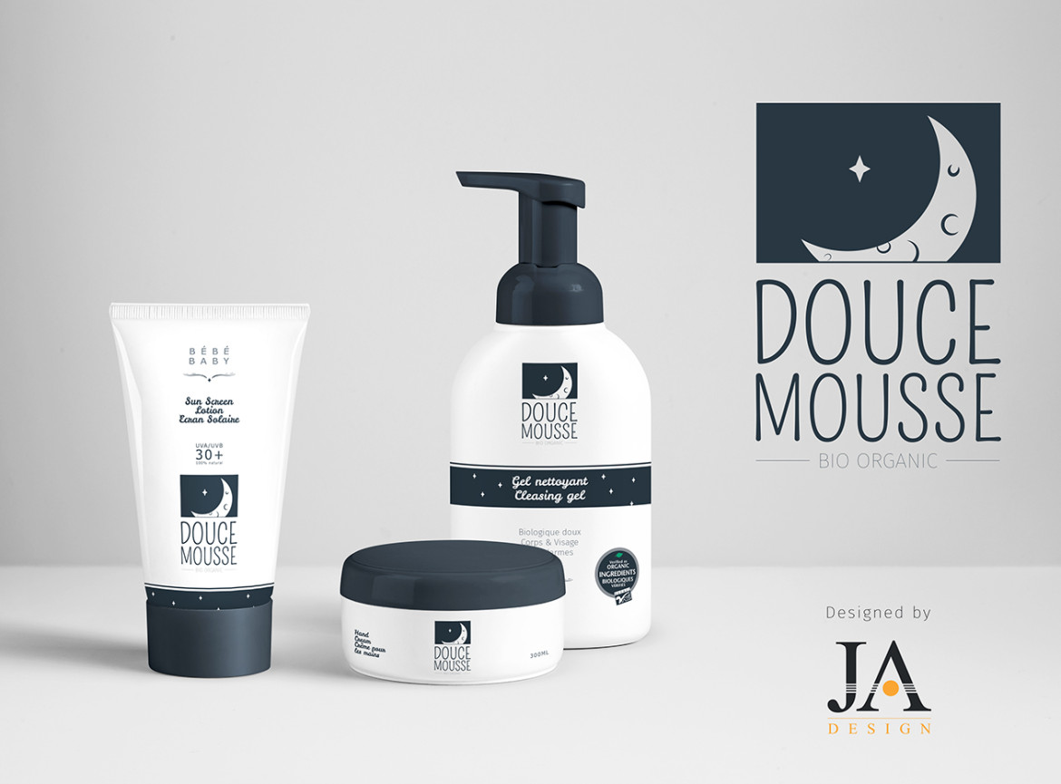 Création du logo Douce Mousse